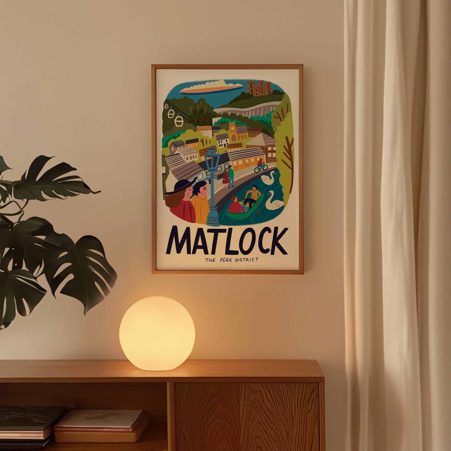 Matlock Travel Poster Lauren Radley