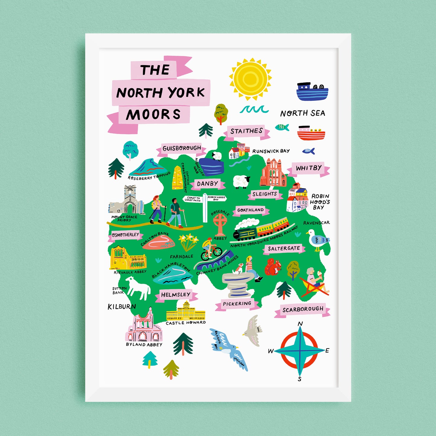 North York Moors National Park Print