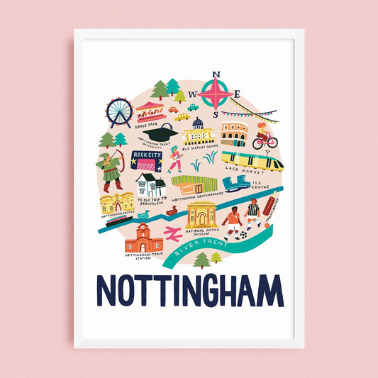 Nottingham Map
