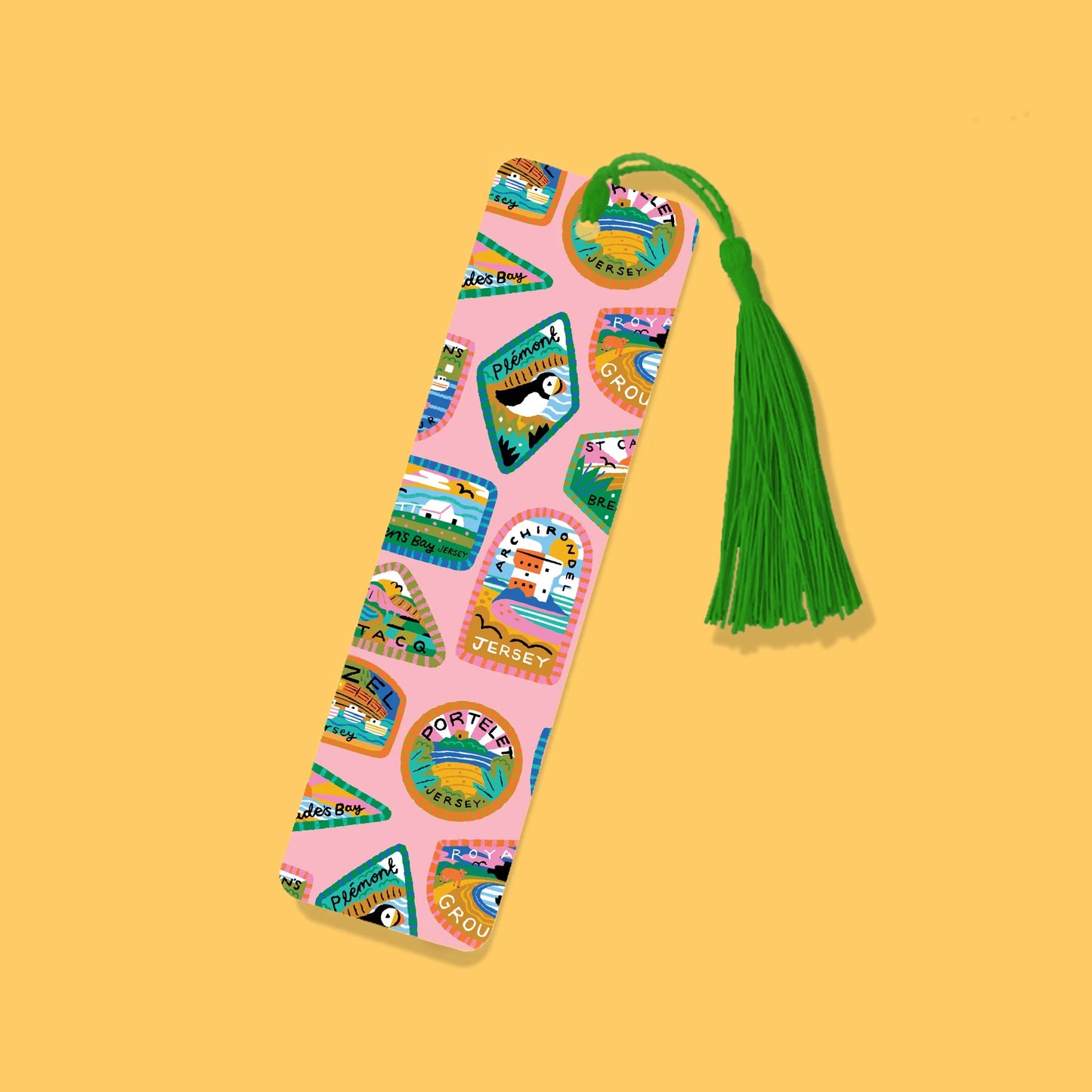 Jersey Patches Bookmark