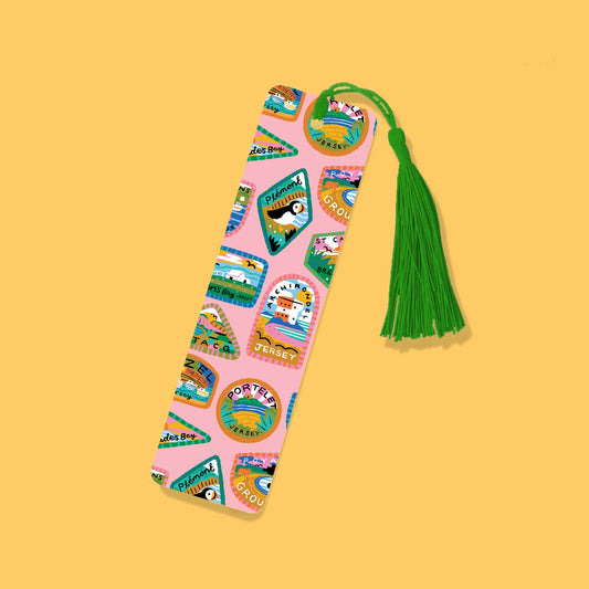Jersey Patches Bookmark
