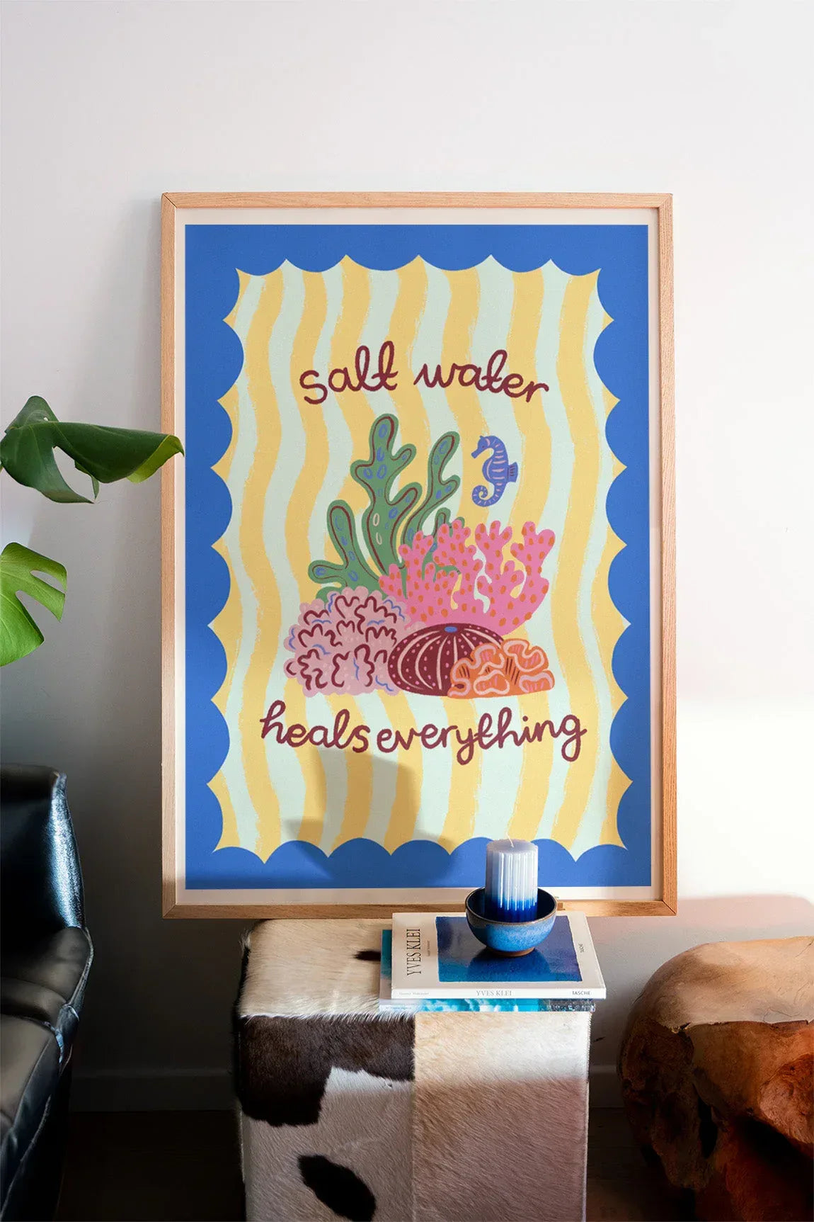 Salt Water Heals Everything Print Lauren Radley