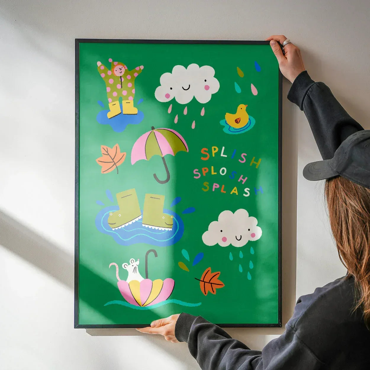 Splish Splash Splosh Print Lauren Radley