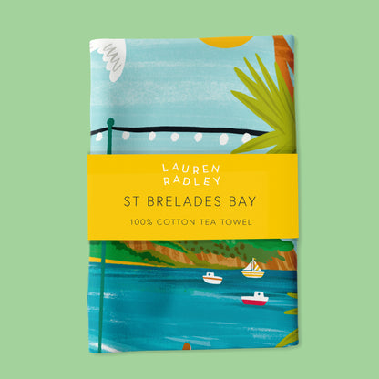 St Brelade's Bay Tea Towel