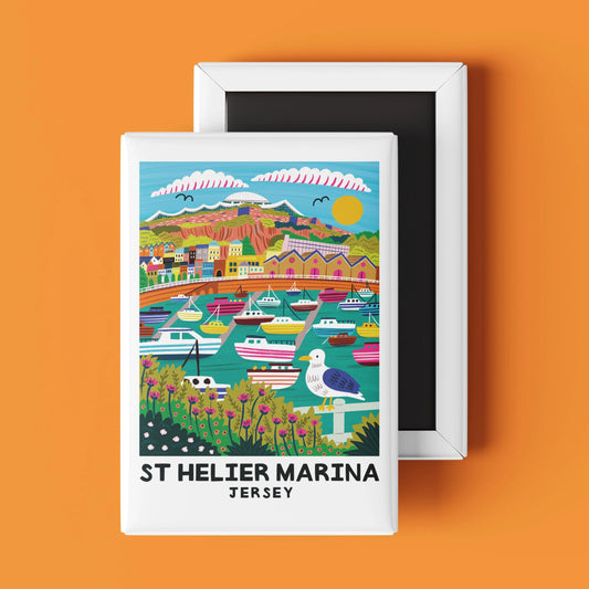 St Helier Marina Magnet