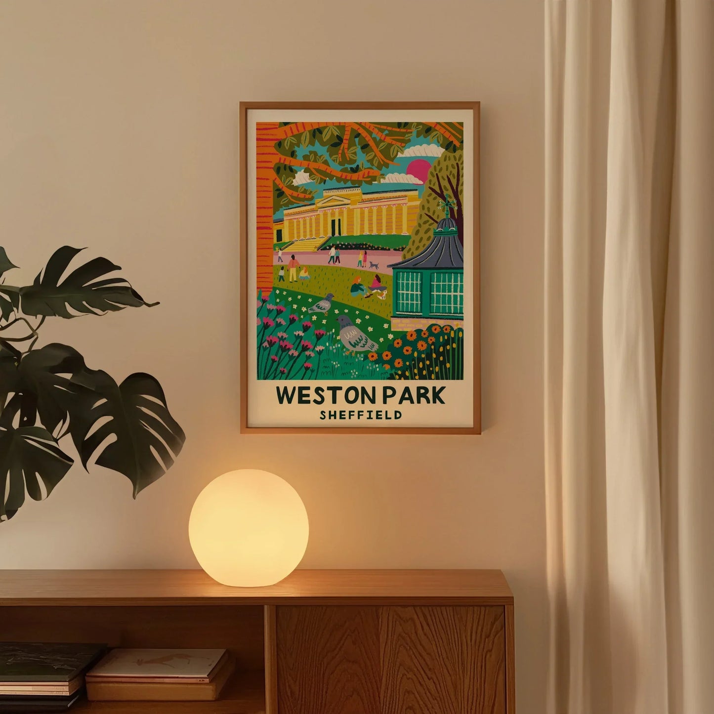 Weston Park - Sheffield Print Lauren Radley