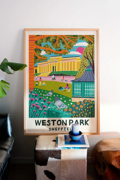 Weston Park - Sheffield Print Lauren Radley