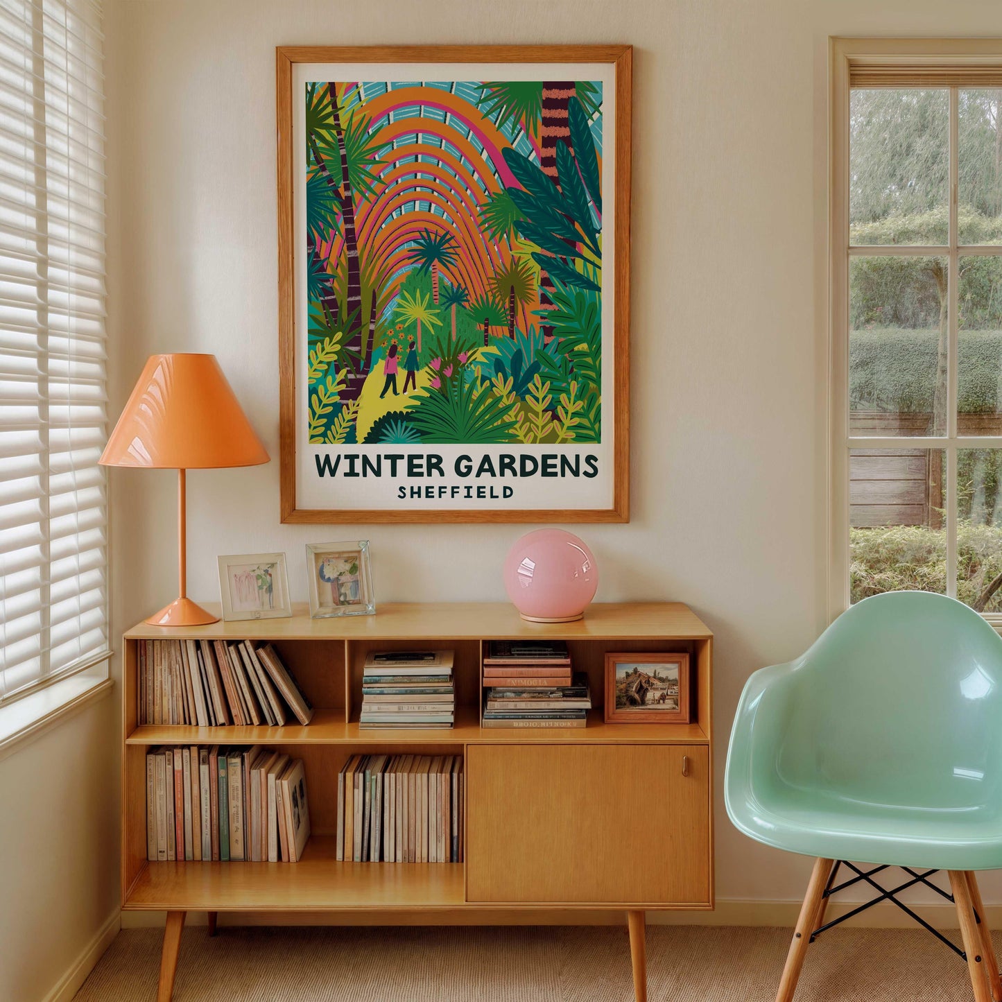 Winter Gardens - Sheffield Print Lauren Radley