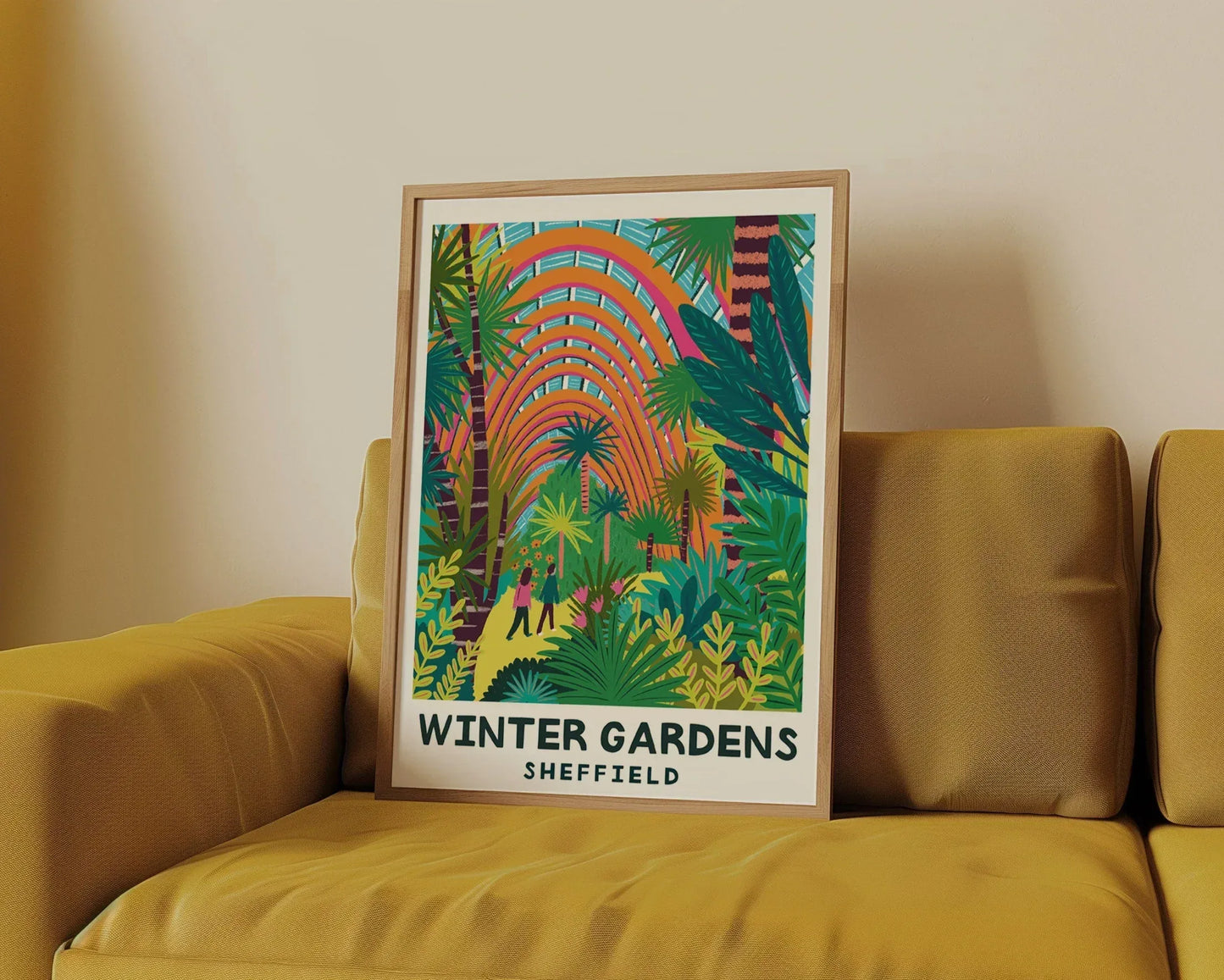 Winter Gardens - Sheffield Print Lauren Radley