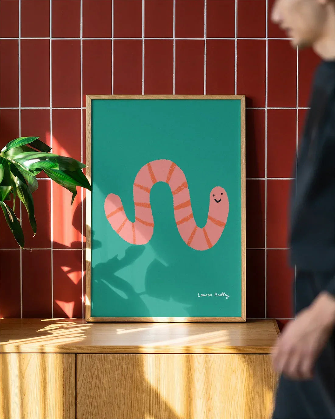 Wormy Print Lauren Radley