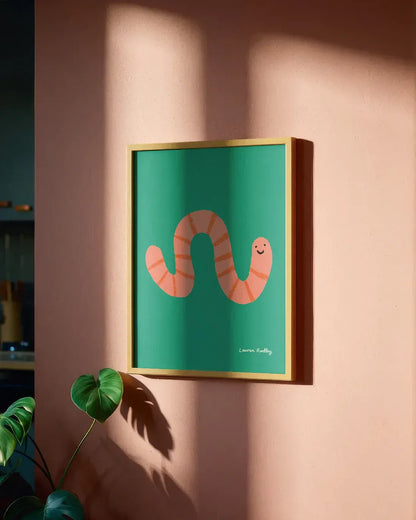 Wormy Print Lauren Radley