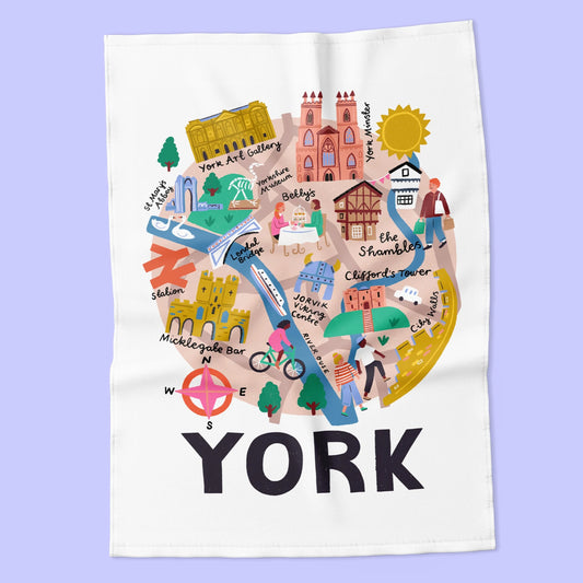 York Tea Towel