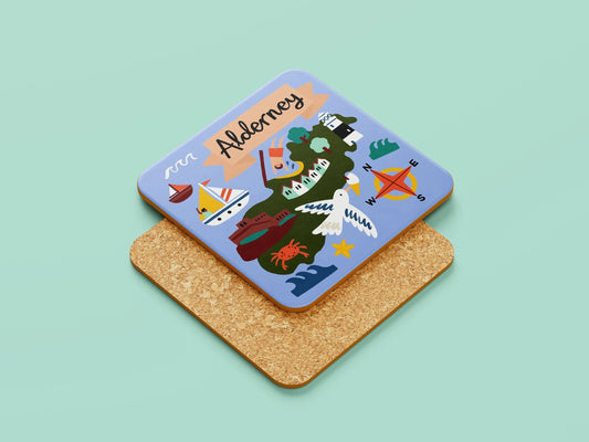 Alderney Map Coaster