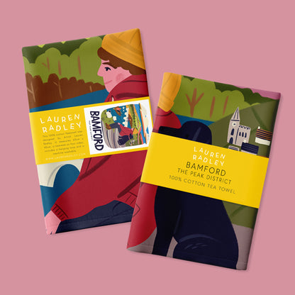 Bamford - Peak District Tea Towel