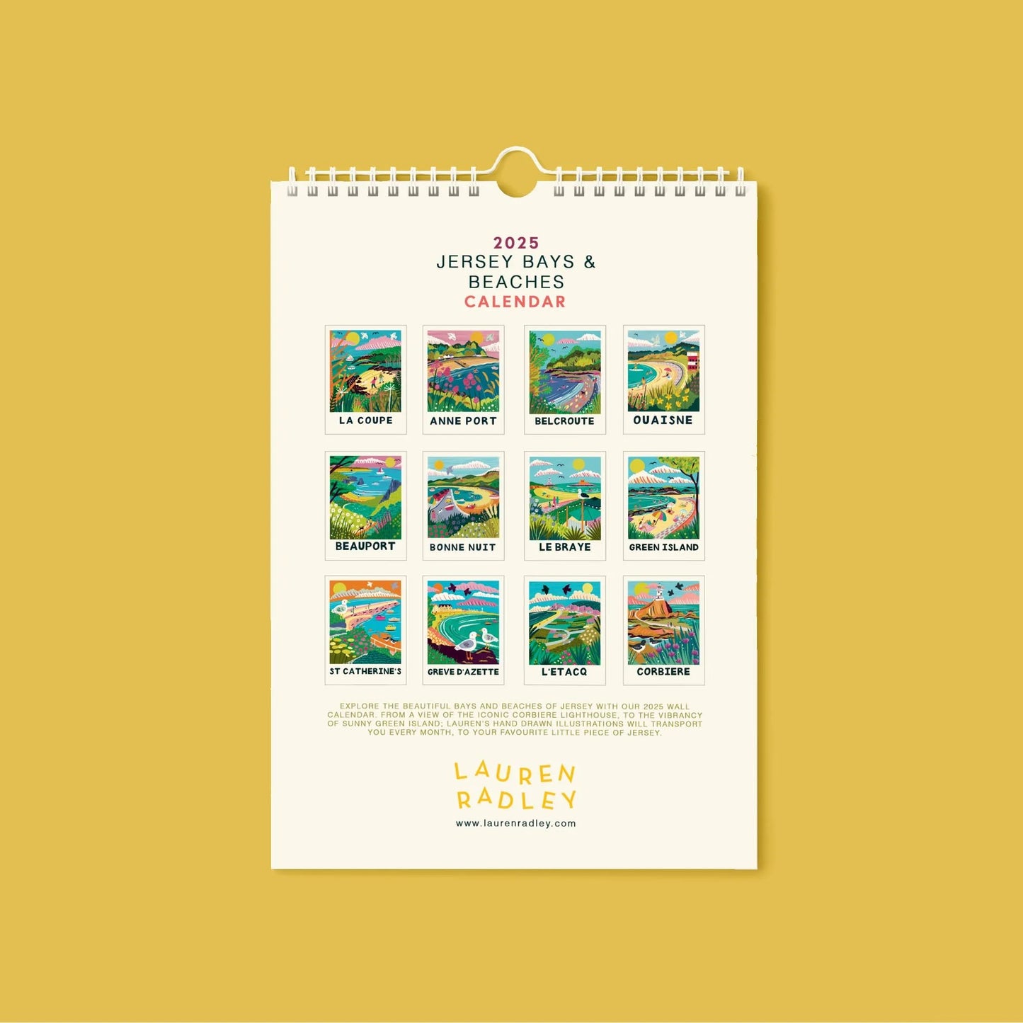 Bays & Beaches Calendar 2026 Wall Calendar