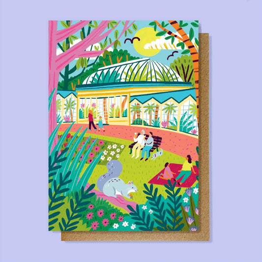 Sheffield Botanical Gardens Card Lauren Radley