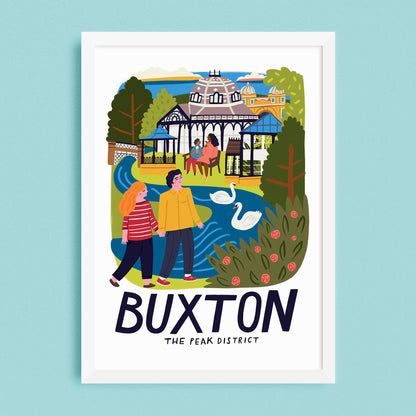 Buxton Travel Poster
