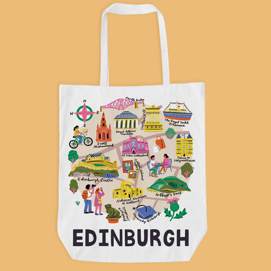 Edinburgh Map Bag