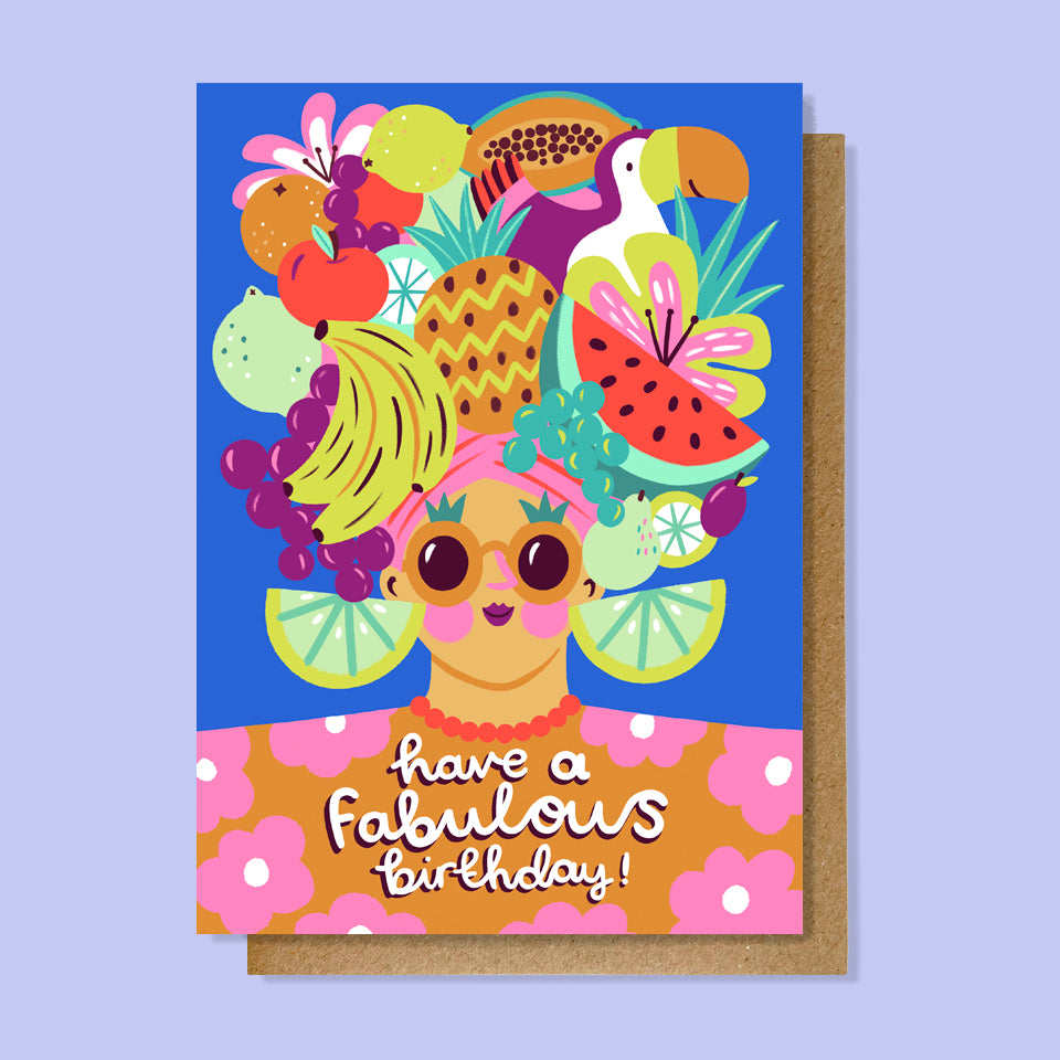 Fabulous Birthday Fruit Hat