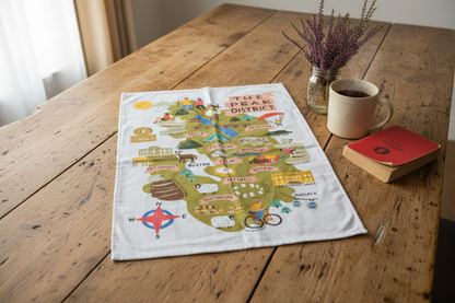 Farmhouse table — larger tea towel
