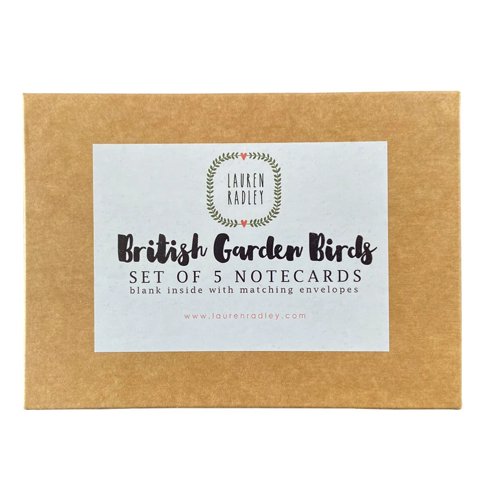 British Garden Birds Notecards Box Set