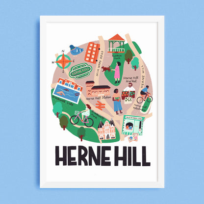 Herne Hill Map