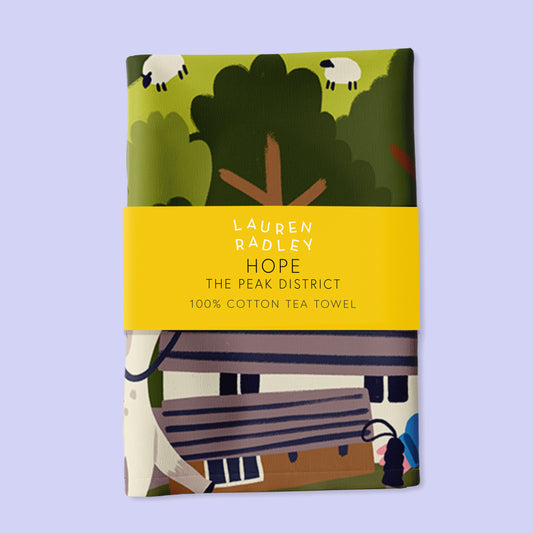 Hope - Peak District Tea Towel