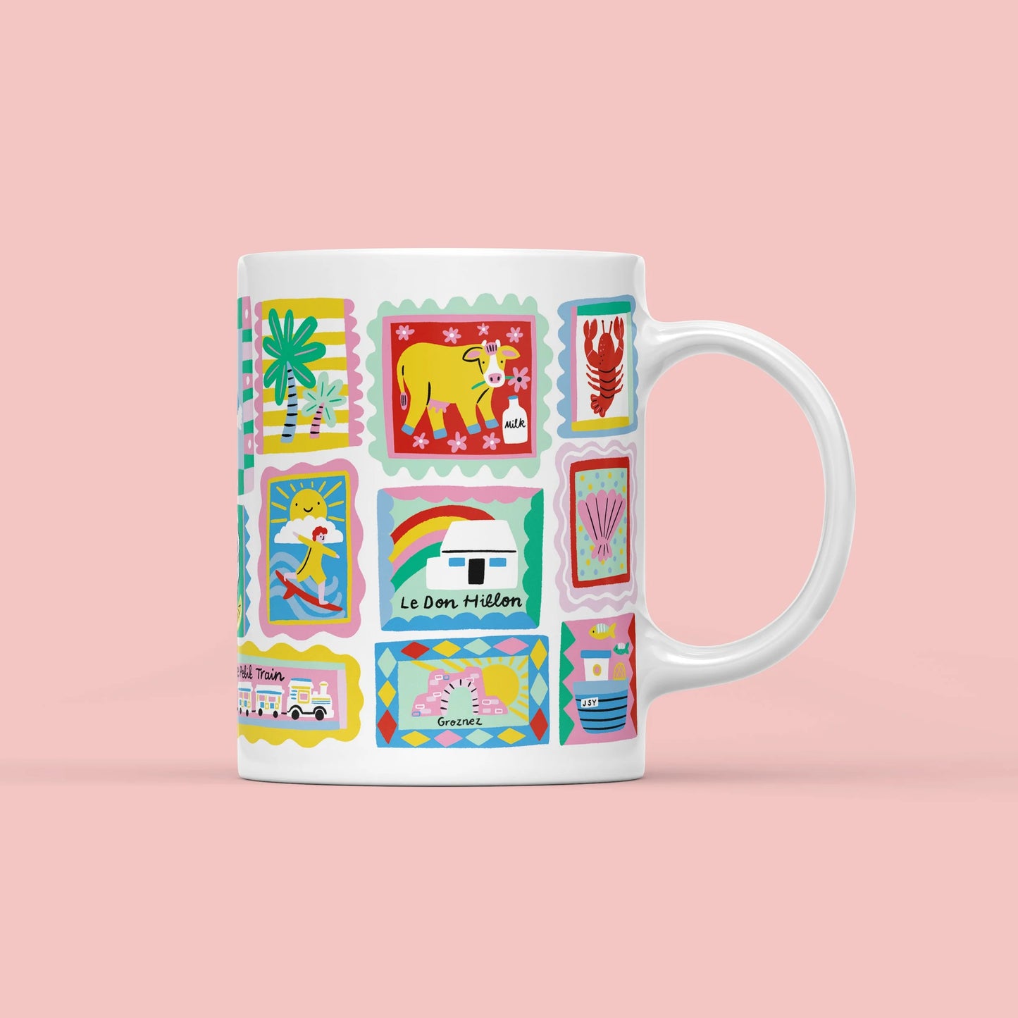Jersey Pattern Mug