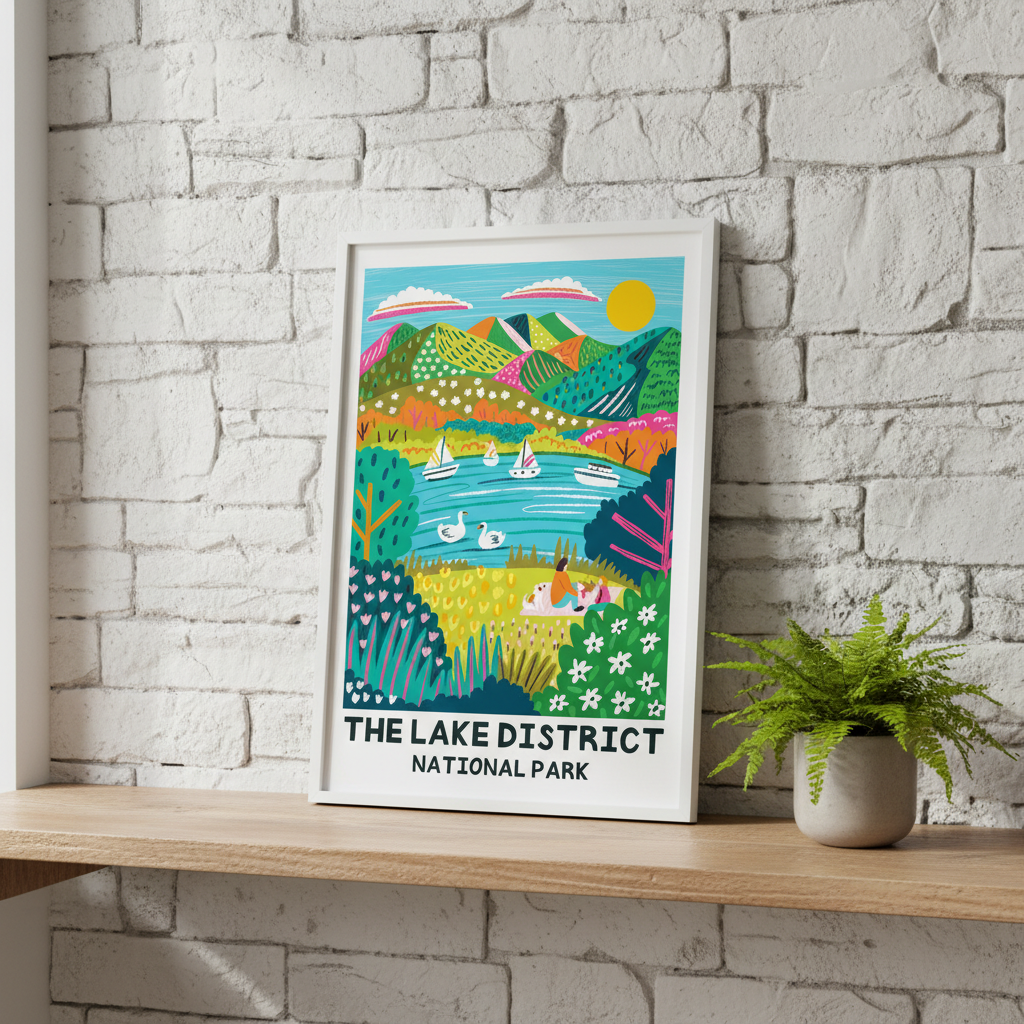Lake District – Unframed Shelf