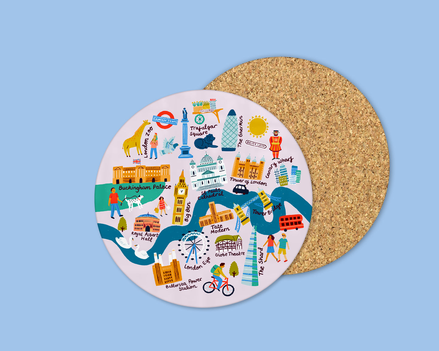 London Map Coaster
