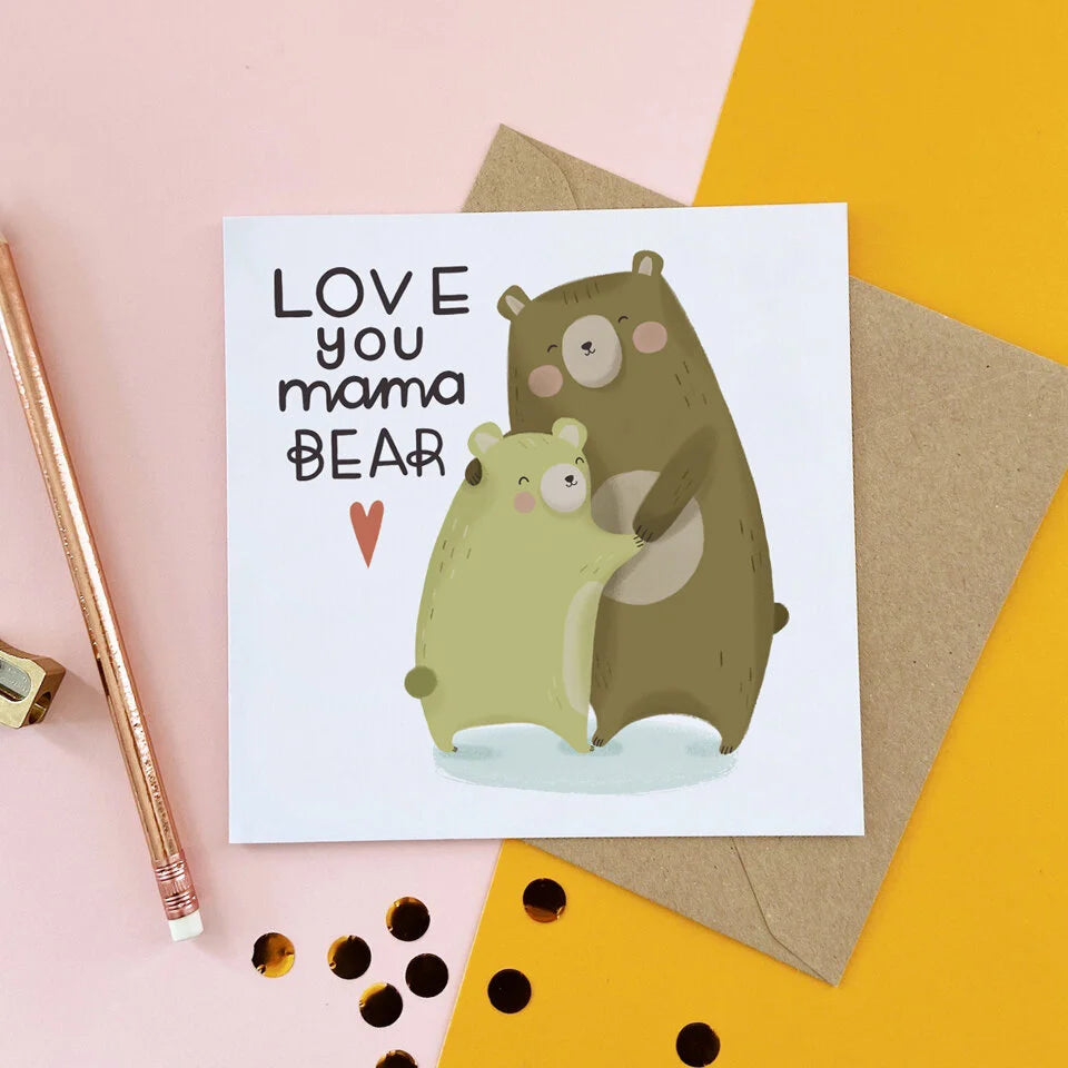 Mama bear card