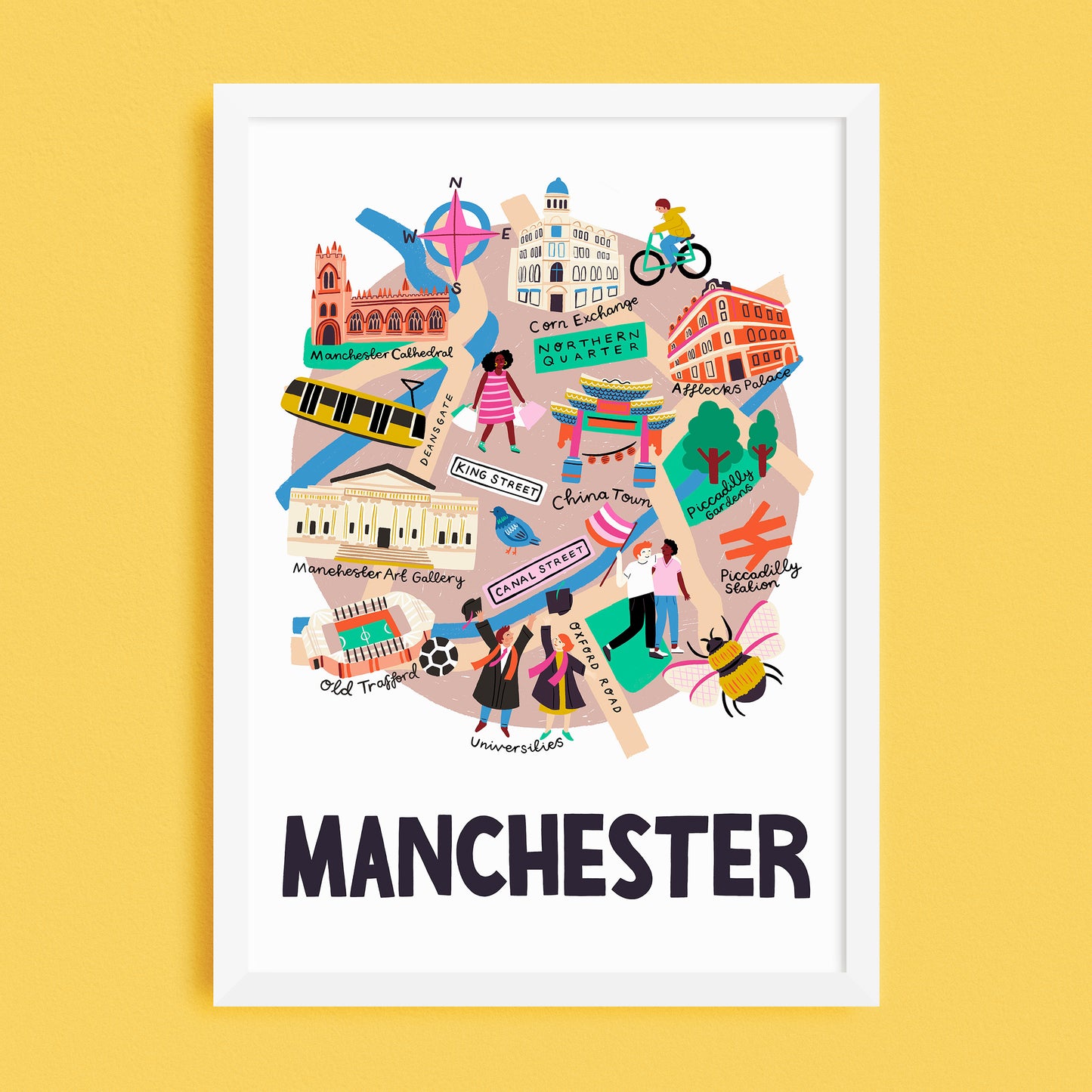 Manchester City Map