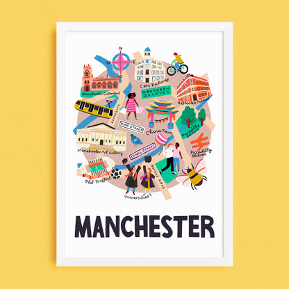 Manchester City Map