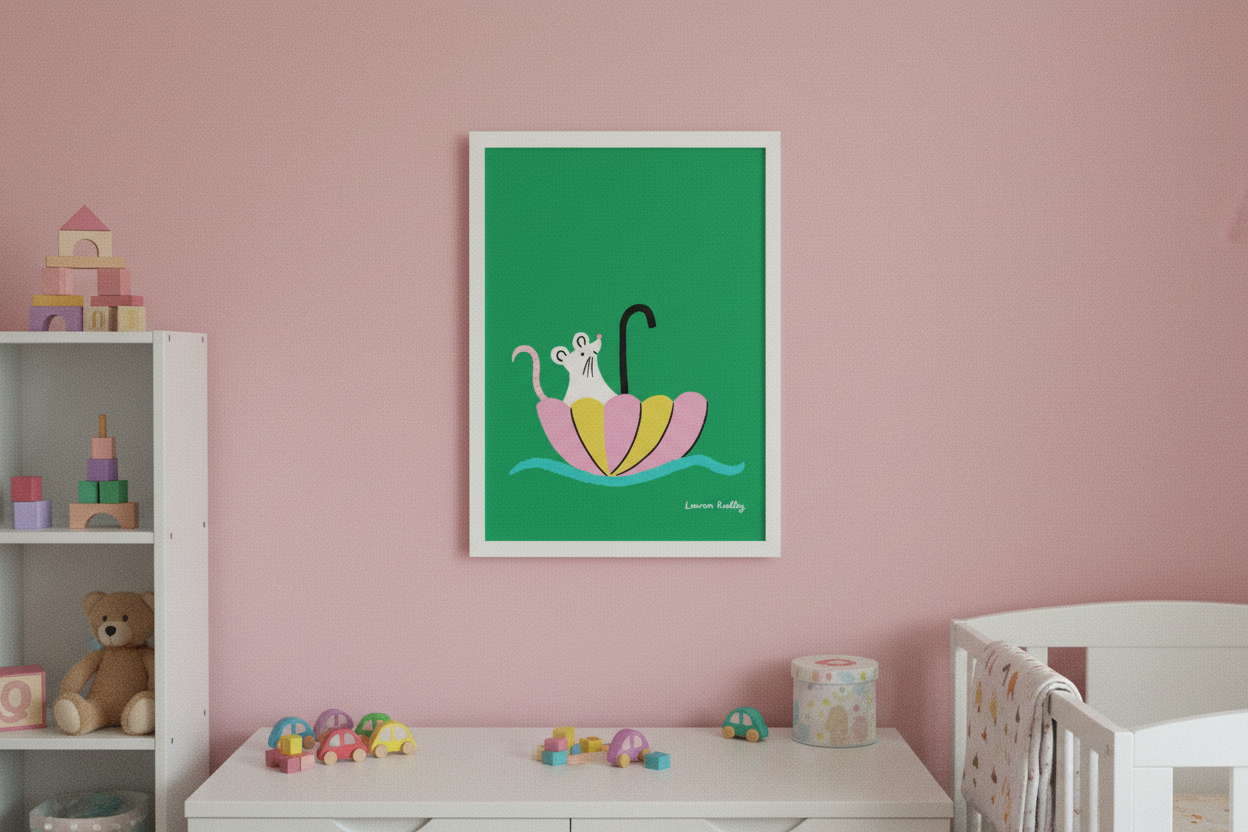 Mousey Print - Clean Grainy