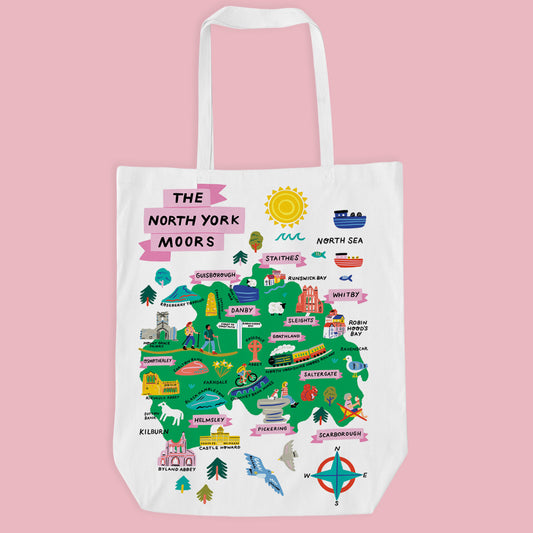 North York Moors Map Bag