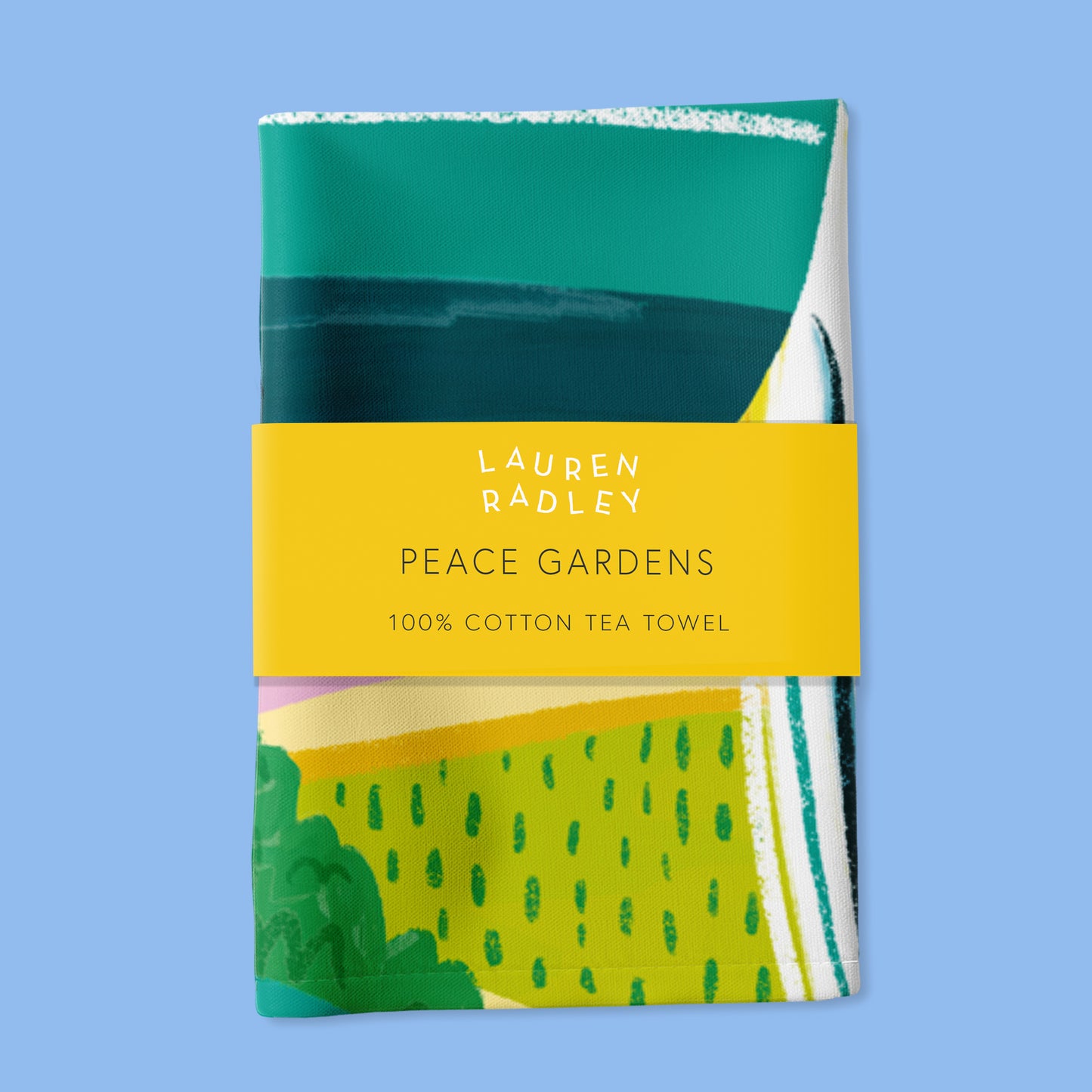 Peace Gardens, Sheffield Tea Towel