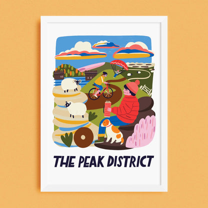 Peak District Travel Poster