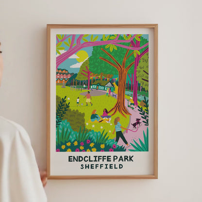 Endcliffe Park - Sheffield Print