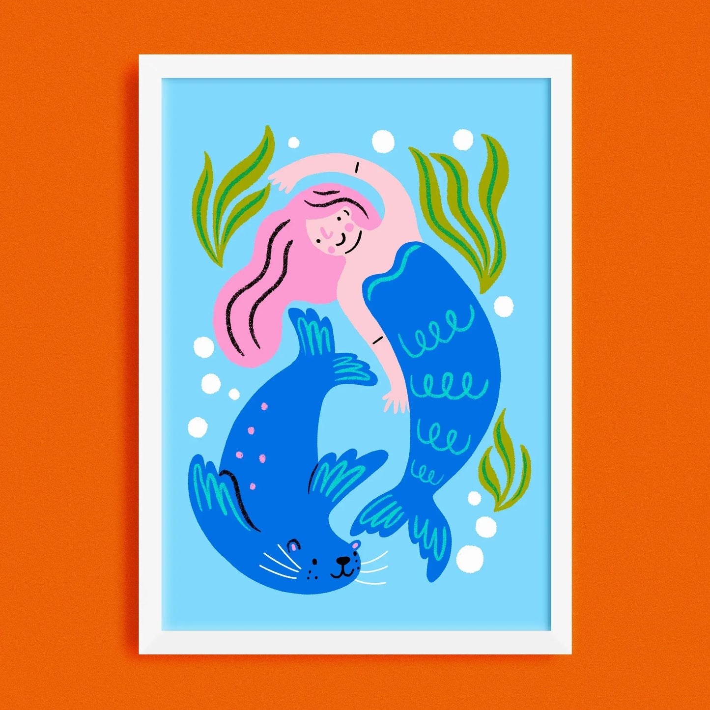 Mermaid Print Lauren Radley