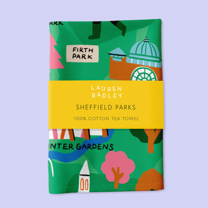 Sheffield Parks Tea Towel