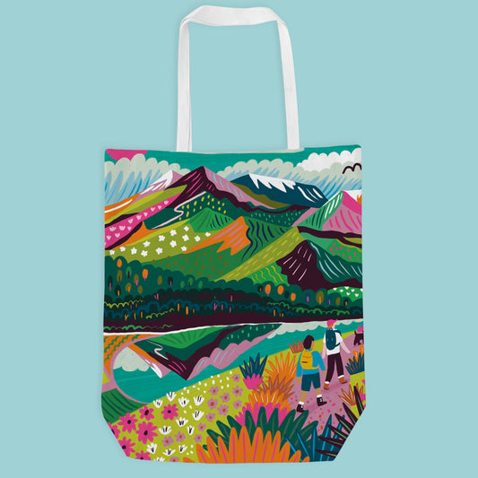 Snowdonia Travel Poster Bag