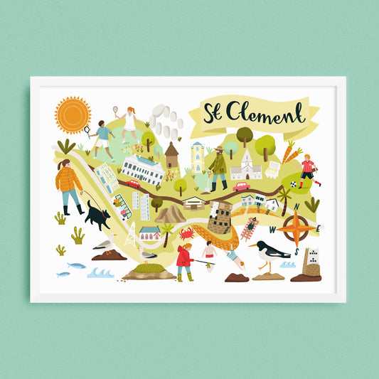 St Clement Parish Map