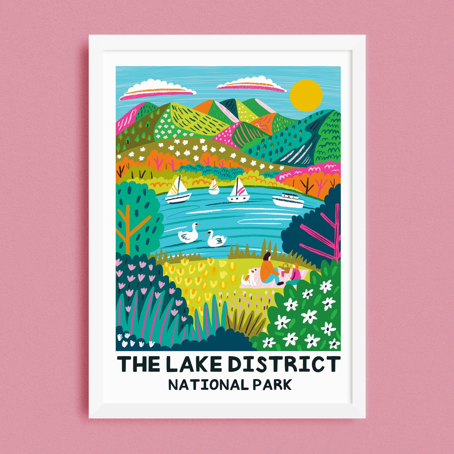 The Lake District National Park Print