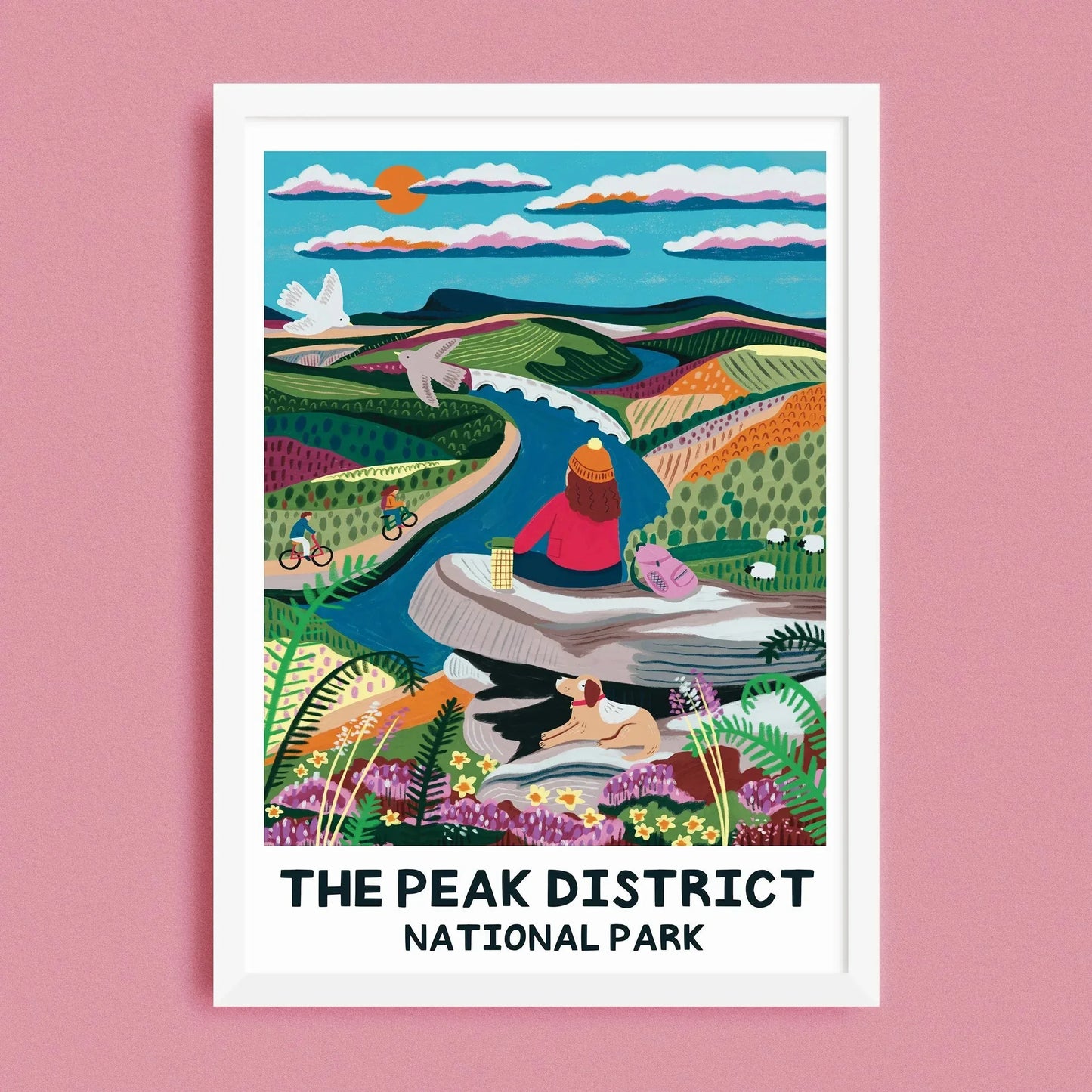 The Peak District National Park Print Lauren Radley