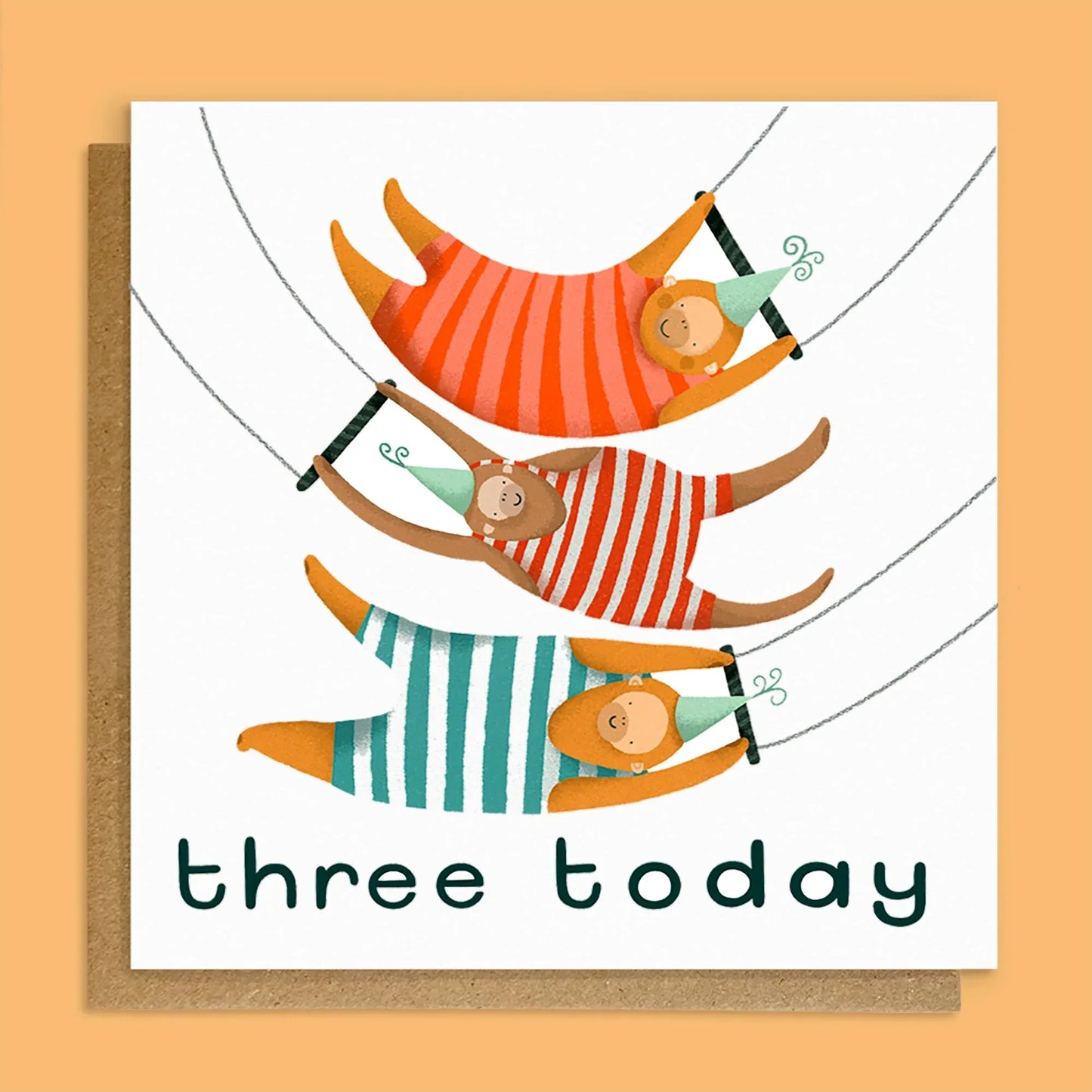 Three Today Monkey Lauren Radley