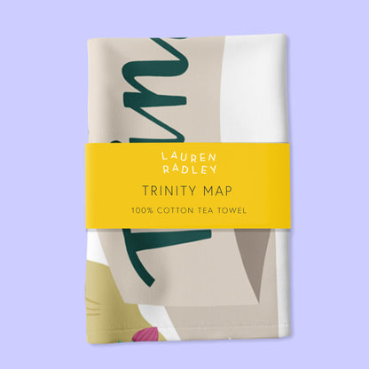 Trinity Map Tea Towel
