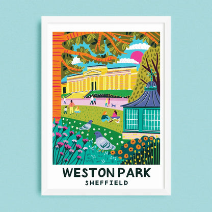 Weston Park - Sheffield Print Lauren Radley