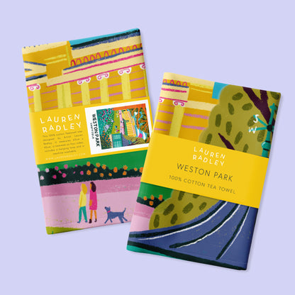 Weston Park Sheffield Tea Towel