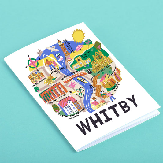 Whitby Map Circle Notebook