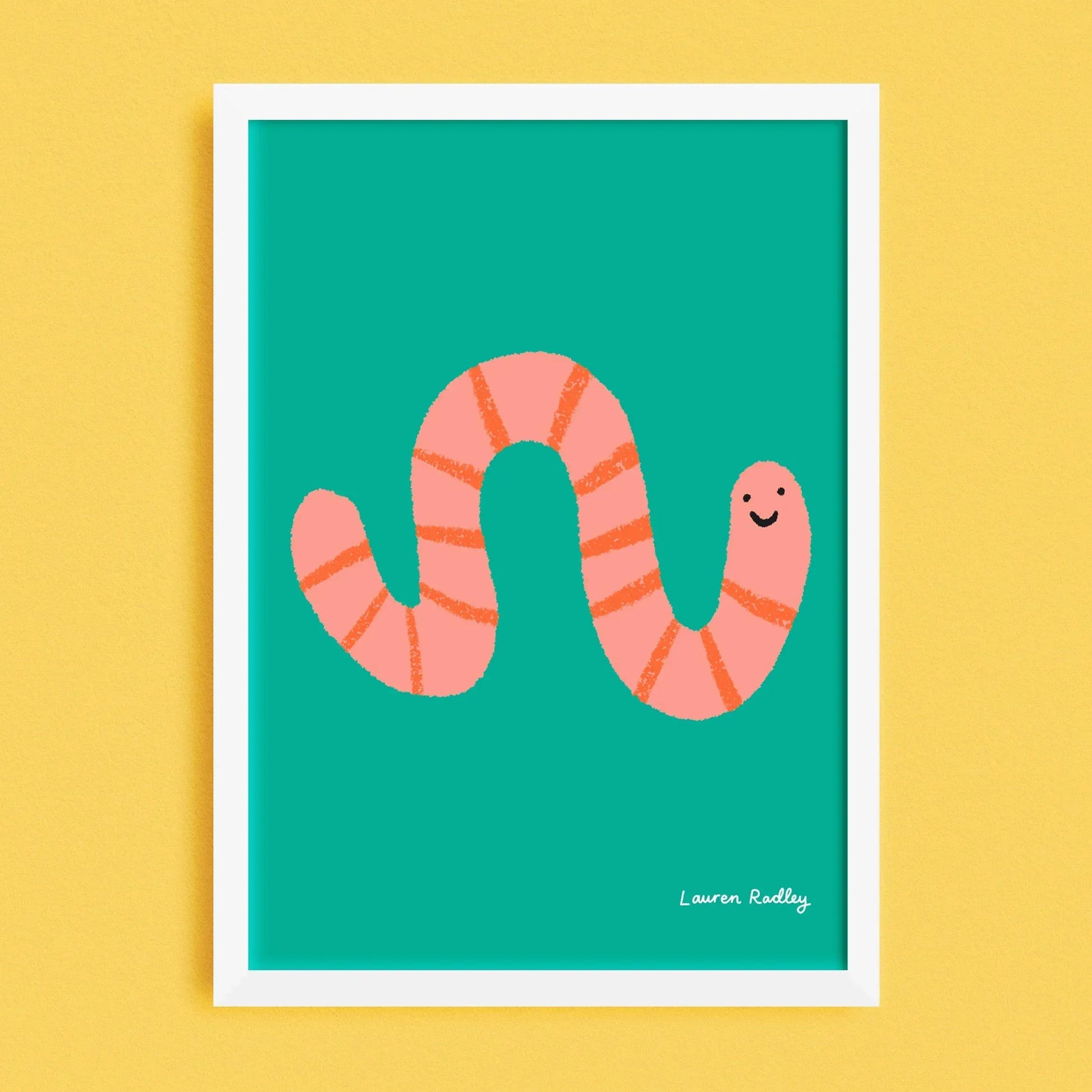 Wormy Print Lauren Radley